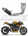 пълна изпускателна система със заглушител DOMINATOR Full System GPF черен подходящо за мотоциклет Triumph Speed Triple 1200 RS / RR 2021 - 2024