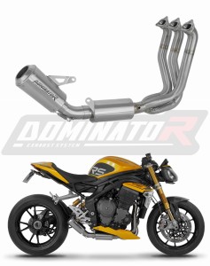 Triumph Speed Triple 1200 RS / RR 2021 - 2024 Full system Колектор ауспух заглушител GPS + dB killer