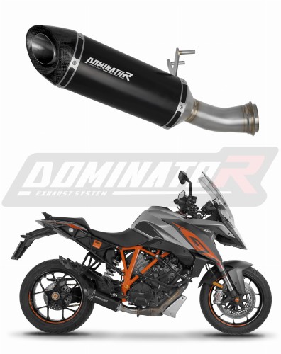 ауспух заглушител DOMINATOR HP8 черен подходящо за мотоциклет KTM 1290 Super Duke GT 2016 - 2024