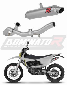 Husqvarna 701 Enduro 2026 Пълна система Колектор ауспух заглушител GPF + dB killer