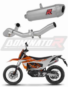 KTM 690 Enduro R 2026 Пълна система Колектор ауспух заглушител S6 + dB killer