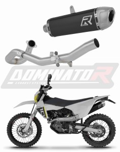 Husqvarna 701 Supermoto SM 2026 Full system Колектор ауспух заглушител S6 BLACK + dB killer