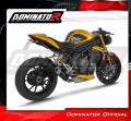 ауспух заглушител DOMINATOR S3 черен подходящо за мотоциклет Triumph Speed Triple 1200 RS / RR 2021 - 2024 4