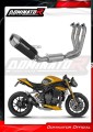 пълна изпускателна система със заглушител DOMINATOR Full System S3 черен подходящо за мотоциклет Triumph Speed Triple 1200 RS / RR 2021 - 2024 2
