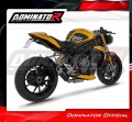 пълна изпускателна система със заглушител DOMINATOR Full System S3 черен подходящо за мотоциклет Triumph Speed Triple 1200 RS /
