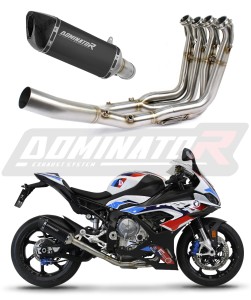 BMW S1000RR 2019 - 2026 Full system Колектор ауспух заглушител HP6 BLACK + dB killer