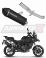 ауспух заглушител DOMINATOR HP7 черен подходящо за мотоциклет QJMOTOR SRT 900 S / SX 2025 - 2026