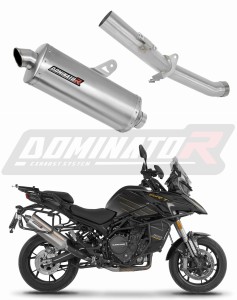 QJMOTOR SRT 900 S / SX 2025 - 2026 ауспух заглушител P7 + dB killer
