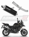 ауспух заглушител DOMINATOR P7 черен подходящо за мотоциклет QJMOTOR SRT 900 S / SX 2025 - 2026