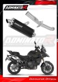 ауспух заглушител DOMINATOR P7 черен подходящо за мотоциклет QJMOTOR SRT 900 S / SX 2025 - 2026 2