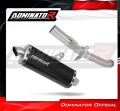 ауспух заглушител DOMINATOR P7 черен подходящо за мотоциклет QJMOTOR SRT 900 S / SX 2025 - 2026 3