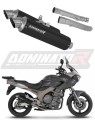 ауспух заглушител DOMINATOR GPF черен подходящо за мотоциклет Yamaha TDM 900 2002 - 2013