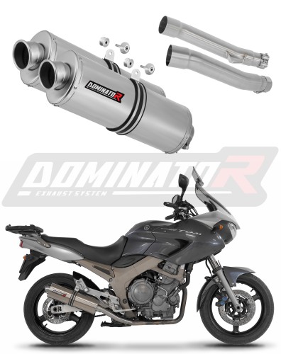 ауспух заглушител DOMINATOR овален подходящо за мотоциклет Yamaha TDM 900 2002 - 2013