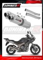 ауспух заглушител DOMINATOR кръгъл подходящо за мотоциклет Yamaha TDM 900 2002 - 2013 2