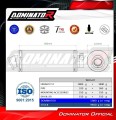 ауспух заглушител DOMINATOR кръгъл подходящо за мотоциклет Yamaha TDM 900 2002 - 2013 6