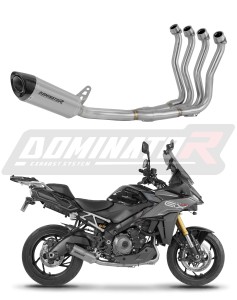 Suzuki GSX-S 1000 GX 2024 Цялостна система Колектор ауспух заглушител титаниев HP8 + dB killer