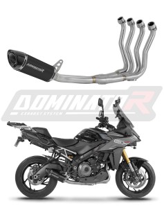 Suzuki GSX-S 1000 GX 2024 Full system Колектор ауспух заглушител HP8 BLACK + dB killer
