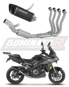 Suzuki GSX-S 1000 GX 2024 Цялостна система Колектор ауспух заглушител HP6 BLACK EX + dB killer