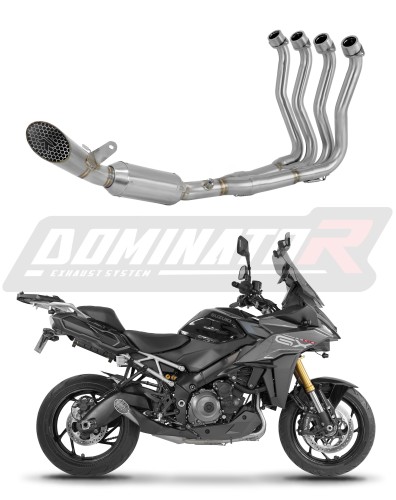 пълна изпускателна система със заглушител DOMINATOR Full System GP3 EX подходящо за мотоциклет Suzuki GSX-S 1000 GX 2025 - 2026