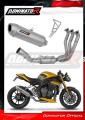 пълна изпускателна система със заглушител DOMINATOR Full System S6 подходящо за мотоциклет Triumph Speed Triple 1200 RS / RR 2021 - 2024 2