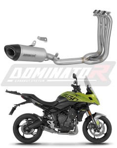 Triumph Tiger Sport 660 2025 - 2026 Цяла изпускателна система Колектор ауспух титанов шумозаглушител HP8 + dB killer