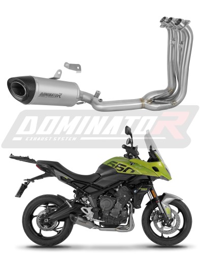 пълна изпускателна система със заглушител DOMINATOR Full System титанов HP8 подходящо за мотоциклет Triumph Tiger Sport 660 2025 - 2026