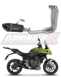 Triumph Tiger Sport 660 2025 - 2026 Пълна система Колектор ауспух заглушител HP8 BLACK + dB killer