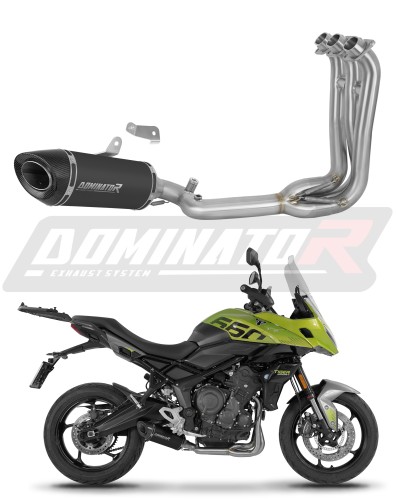 пълна изпускателна система със заглушител DOMINATOR Full System HP8 черен подходящо за мотоциклет Triumph Tiger Sport 660 2025 - 2026