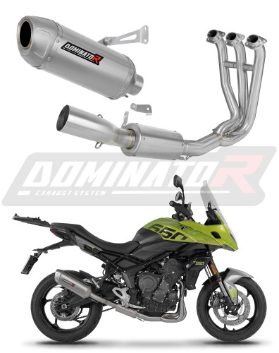 пълна изпускателна система със заглушител DOMINATOR Full System S6 подходящо за мотоциклет Triumph Tiger Sport 660 2025 - 2026