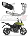 пълна изпускателна система със заглушител DOMINATOR Full System S6 черен подходящо за мотоциклет Triumph Tiger Sport 660 2025 - 2026
