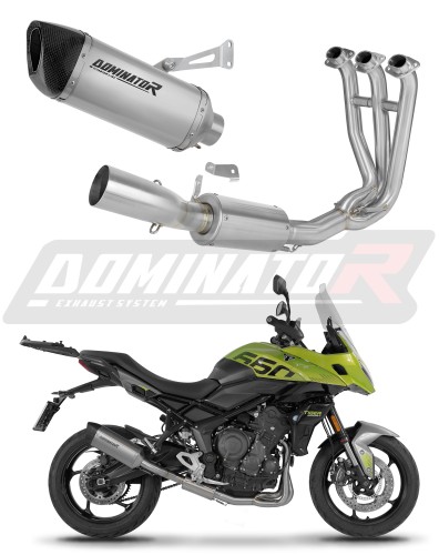 пълна изпускателна система със заглушител DOMINATOR Full System титанов HP6 подходящо за мотоциклет Triumph Tiger Sport 660 2025 - 2026
