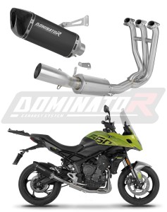 Triumph Tiger Sport 660 2025 - 2026 Цяла система Колектор ауспух заглушител HP6 BLACK + dB killer