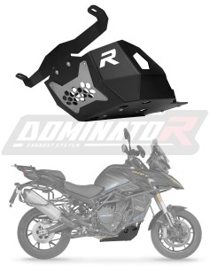 QJMOTOR SRT 900 S / SX 2025 - 2026 Алуминиева 4mm Защита на двигателя Предпазна плоча