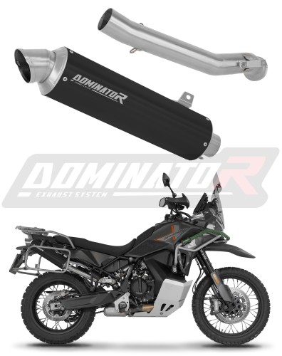 ауспух заглушител DOMINATOR GPF черен подходящо за мотоциклет CF MOTO 1000 MT-X 2026