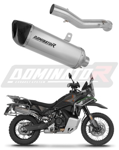 ауспух заглушител DOMINATOR титанов HP6 подходящо за мотоциклет CF MOTO 1000 MT-X 2026