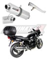 ауспух заглушител DOMINATOR хомологиран овален подходящо за мотоциклет GSX 750 INAZUMA 1998 - 2003 2