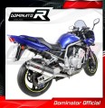 ауспух заглушител DOMINATOR овален подходящо за мотоциклет Yamaha FZS FAZER 1000 2001 - 2005 3