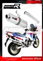 ауспух заглушител DOMINATOR овален подходящо за мотоциклет Honda XRV 750 AFRICA TWIN RD04 1990 - 1992