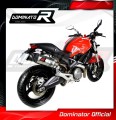 ауспух заглушител DOMINATOR HP1 подходящо за мотоциклет Ducati MONSTER 696 2008 - 2014 3