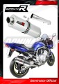 ауспух заглушител DOMINATOR овален подходящо за мотоциклет Yamaha FZS FAZER 1000 2001 - 2005