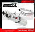 ауспух заглушител DOMINATOR кръгъл подходящо за мотоциклет Honda CBR 1000F DUAL 1988 - 2000