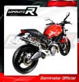 ауспух заглушител DOMINATOR GP1 подходящо за мотоциклет Ducati MONSTER 696 2008 - 2014 3