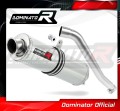 ауспух заглушител DOMINATOR кръгъл подходящо за мотоциклет Honda XL 600 V TRANSALP 1987 - 2000