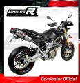 ауспух заглушител DOMINATOR HP1 подходящо за мотоциклет Aprilia SMV DORSODURO 750 2008 - 2016 2