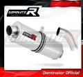 ауспух заглушител DOMINATOR овален подходящо за мотоциклет Honda VFR 750 1993 - 1997