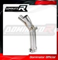 decat среден ауспух DOMINATOR Mid Pipe подходящо за мотоциклет YZF R1 1000 RN12 2004 - 2006 4