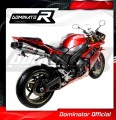 ауспух заглушител DOMINATOR HP1 подходящо за мотоциклет Yamaha YZF R1 1000 RN19 2007 - 2008 3