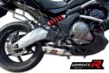 ауспух заглушител DOMINATOR овален подходящо за мотоциклет Kawasaki KLE 650 Versys 2006 - 2014 2