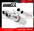 ауспух заглушител DOMINATOR кръгъл подходящо за мотоциклет Aprilia Pegaso 650 2001 - 2004 2