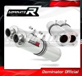 ауспух заглушител DOMINATOR кръгъл подходящо за мотоциклет Suzuki GSXR 1300 Hayabusa 1999 - 2007 2